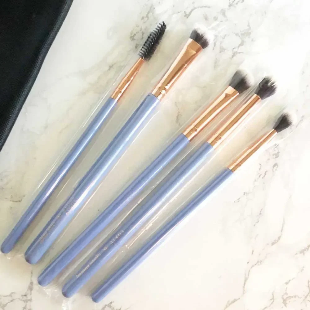 NIP Wonderlust Eye Brush Set + Travel Pouch - Luxie Brushes